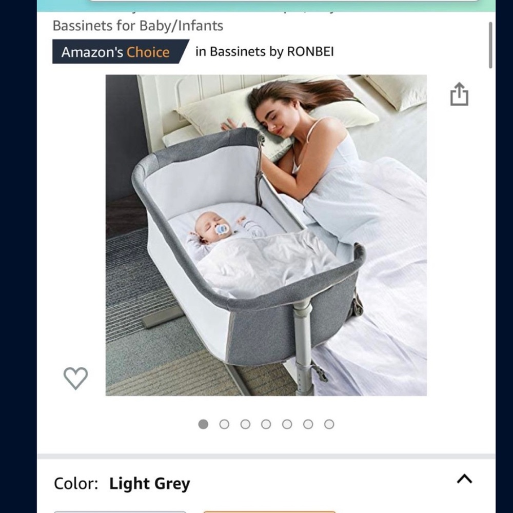 Baby bassinet / Bedside sleeper NEW